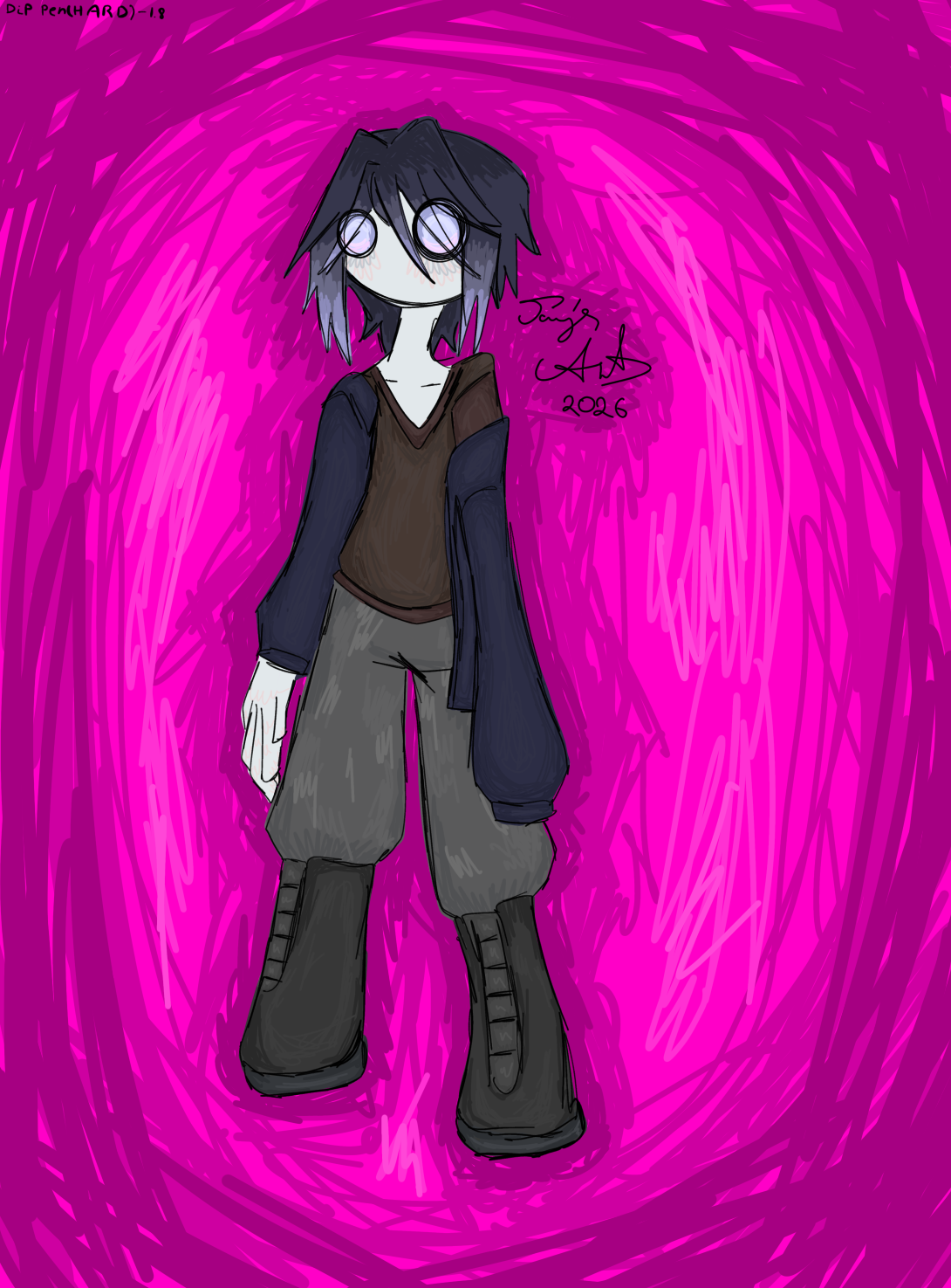 Self expression + testing new style - ibisPaint