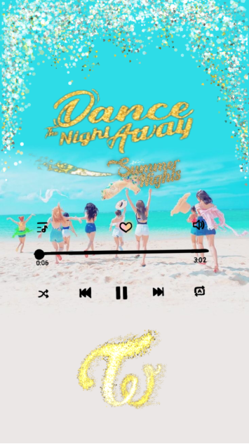 (Dance the night away-Twice) Background - ibisPaint