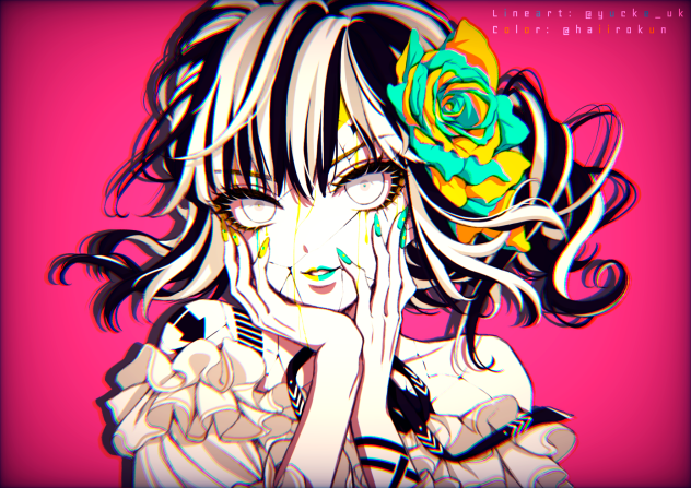 線画お借りしました９