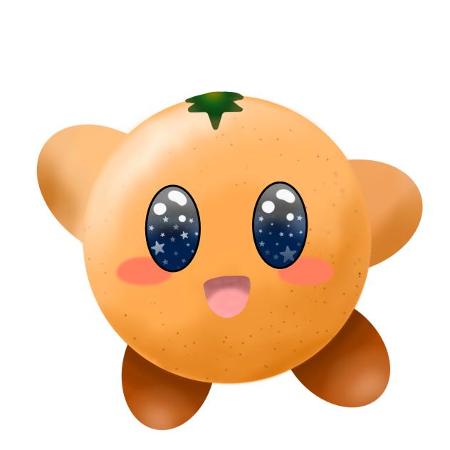 みかんカービィ