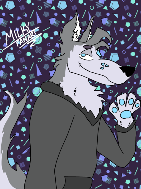 Milky The Husky FANART