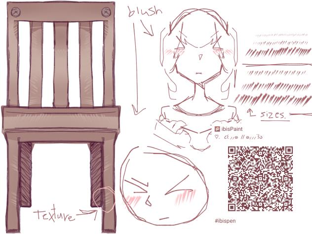 Blush + Texture brush.