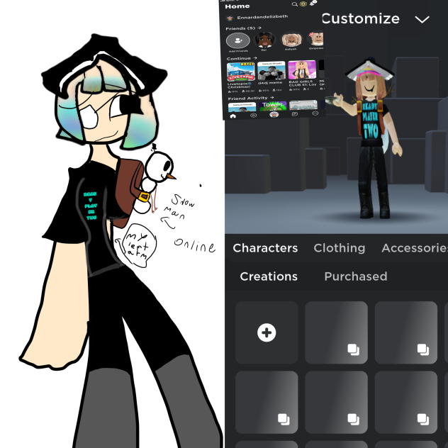 My robloxs account