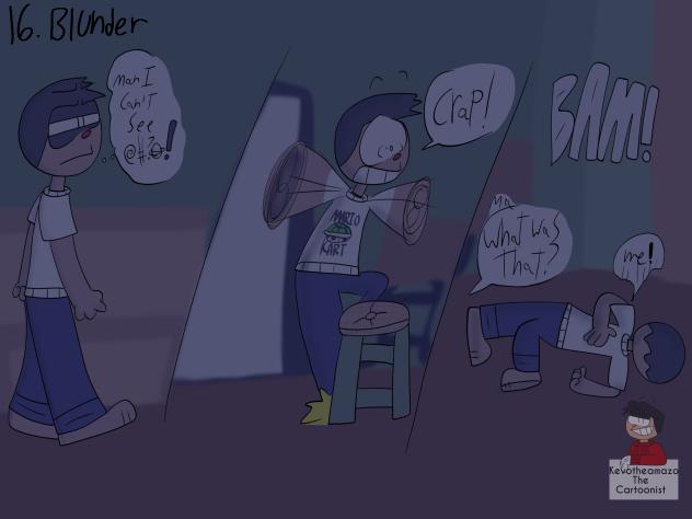 Inktober 2025 day 16 blunder