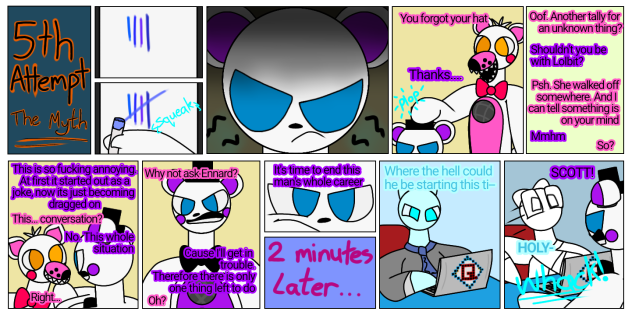 N-o time. p6 FNaF fanmade comic