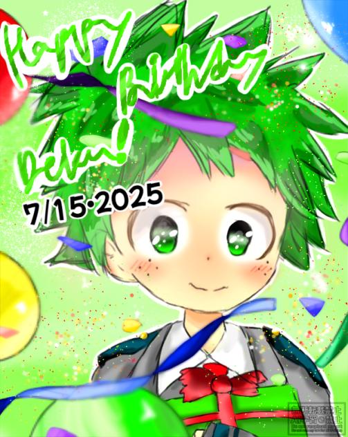 デクの生誕祭🍰🎉