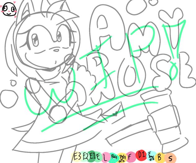 Amy Rose wip!!