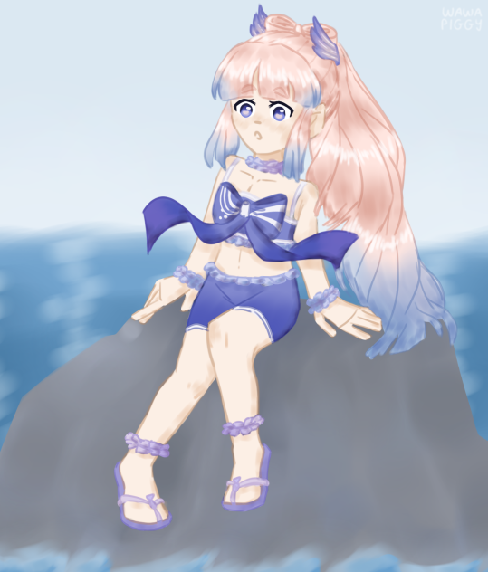 Kokomi 🌊 (Genshin Impact Fanart)