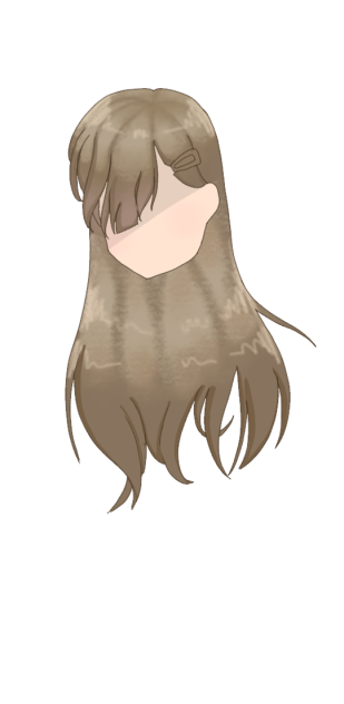 edit hair - ibisPaint