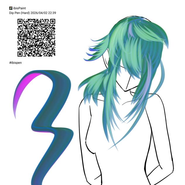 hair pen 🎉