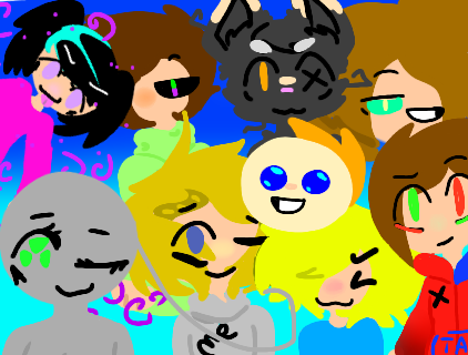 drawing all my ocs speedpaint - ibisPaint