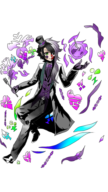 ディバゲ 悪戯神ロキ描いてみた Ibispaint