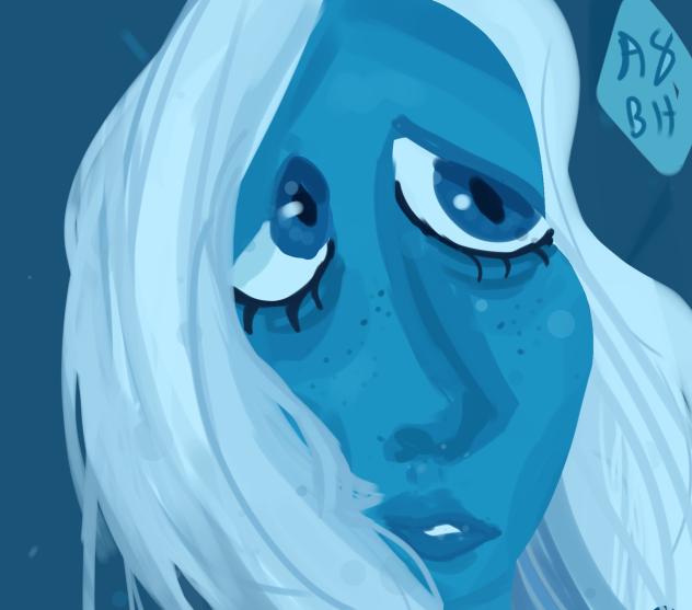 Blue diamond fanart