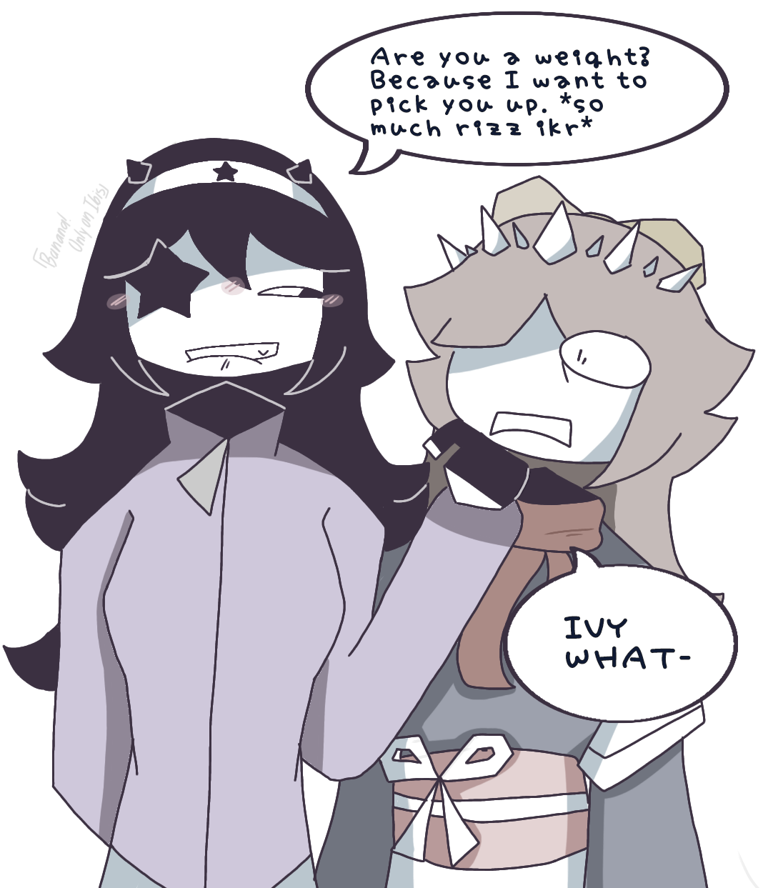 Got So Much Rizz omg she has so much rizz guys!!1!1! - ibisPaint