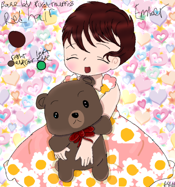 Ember, my baby doll I'm making - ibisPaint