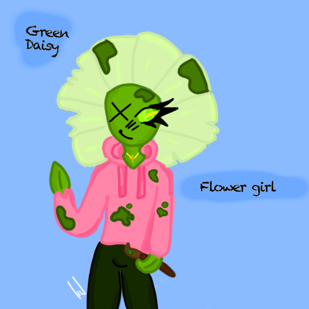 #My band#Green Daisy#Flower girl