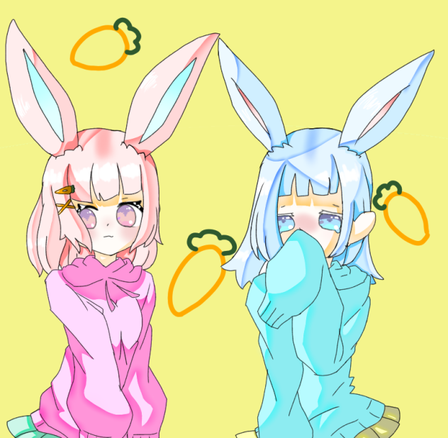 どっちが好き？🐰