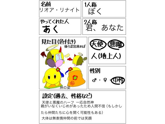 #最神最魔キャラ募集に参加させていただきました！