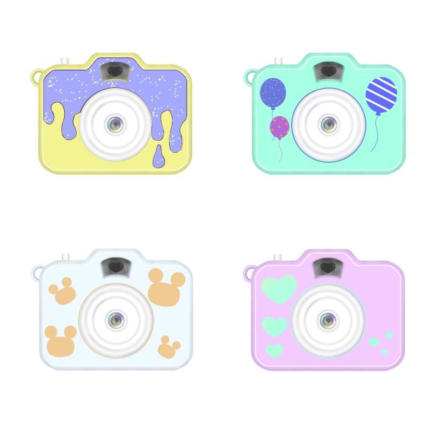 Y2K Mini Toy Cameras