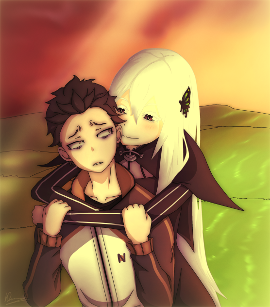 Re Zero Subaru X Echidna