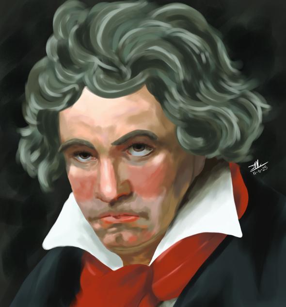 Beethoven portrait