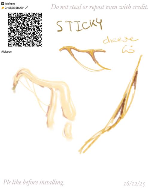 🧀 CHEESE BRUSH 🖊️