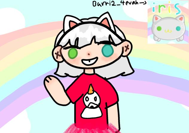 drawing Iris by Burri2_4evah as a human