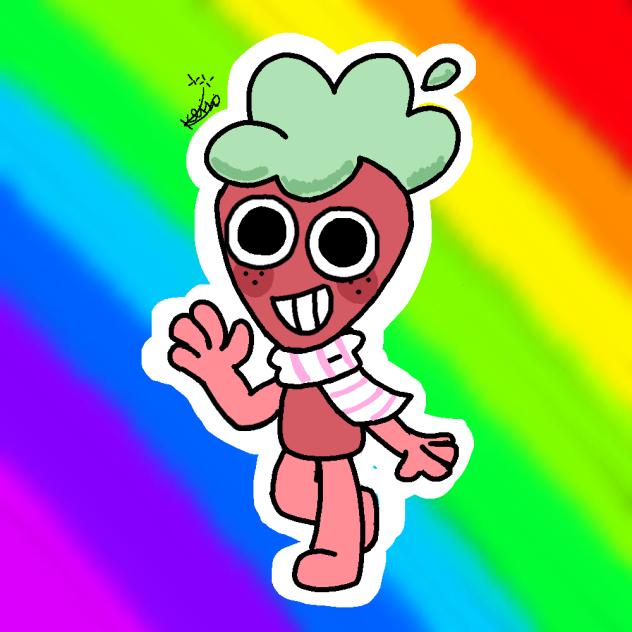 personaje de dandis world xd