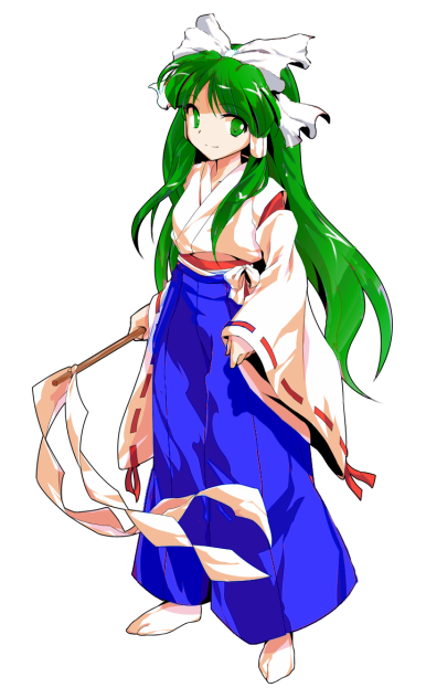 東風谷早苗風立ち絵