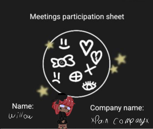 Meeting sheet