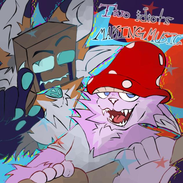 Fake album cover