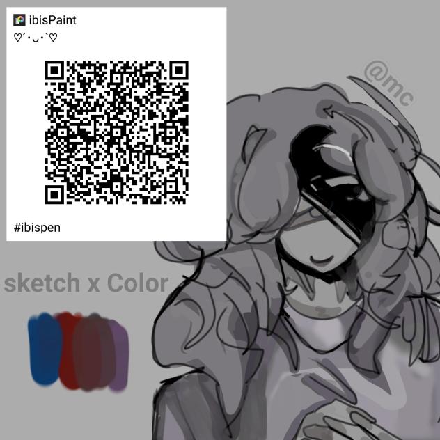 ibis paint x brush qr code - ibisPaint
