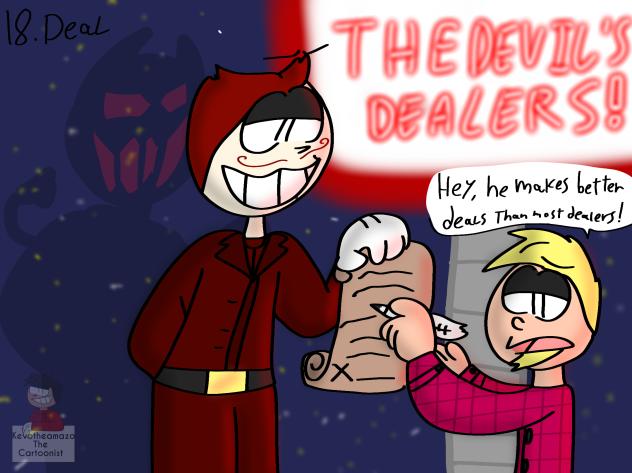 Inktober 2025 day 18 deal