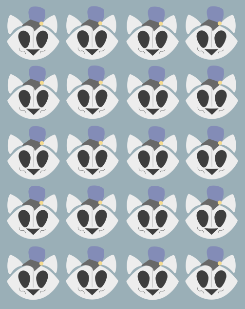 Billy the cat pattern (art fight)