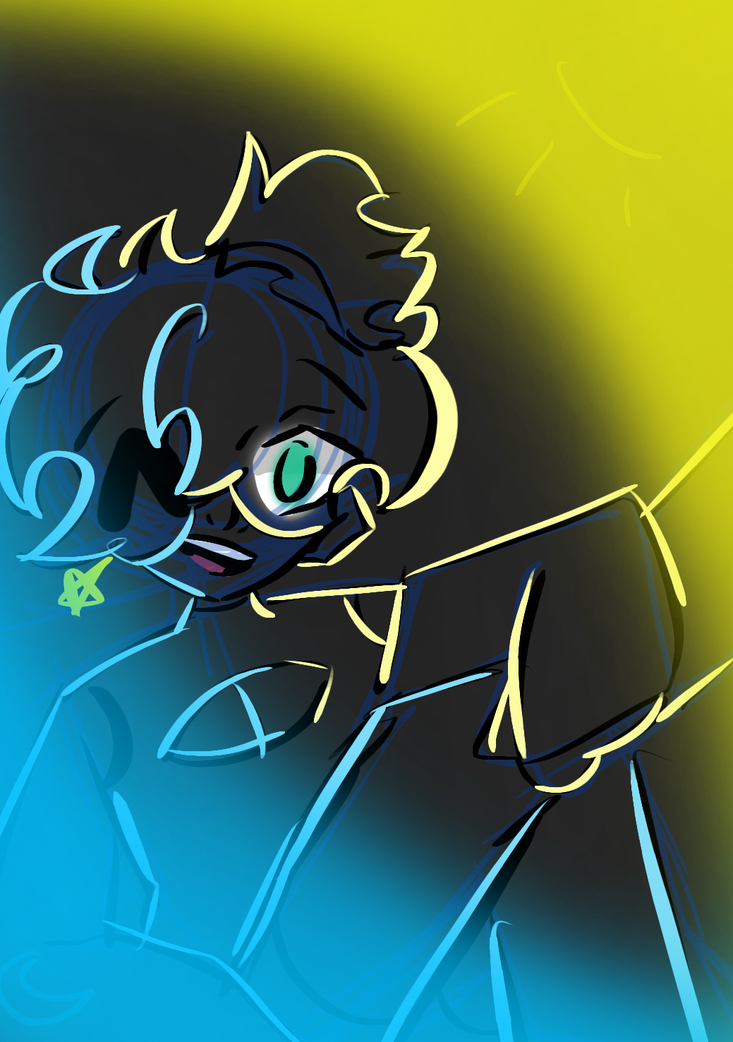 Fun lighting practice I did, - ibisPaint