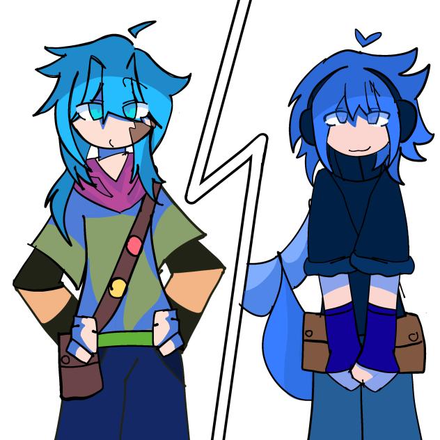 my 2 fav characters meet ✨️