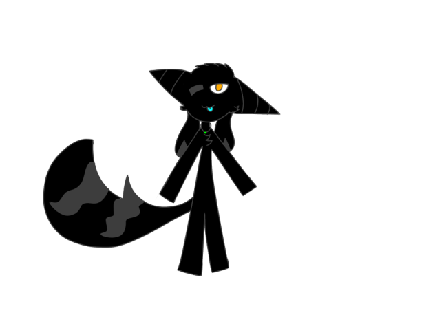 my fursona, i tried