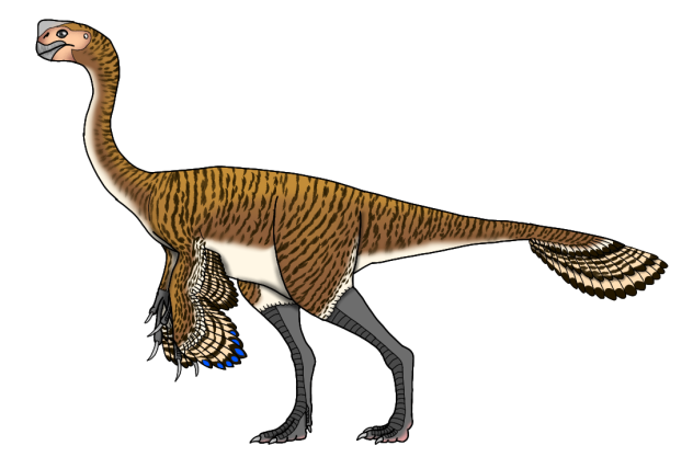 Gigantoraptor render