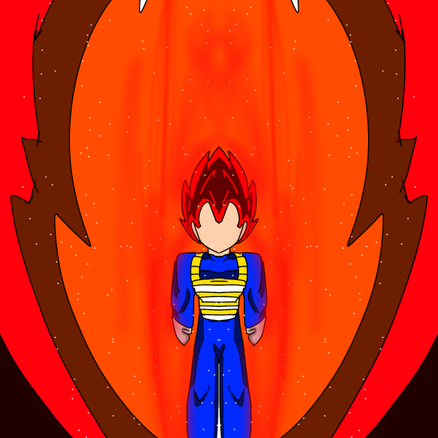 Super Saiyan God Perfect and neat 👍