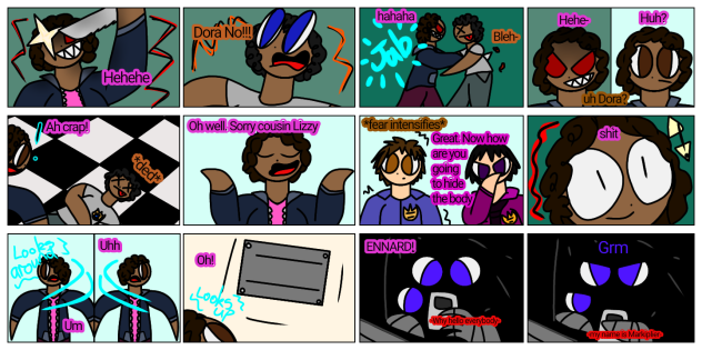 Run away bin (Louise's FNaF roleplay)p1.