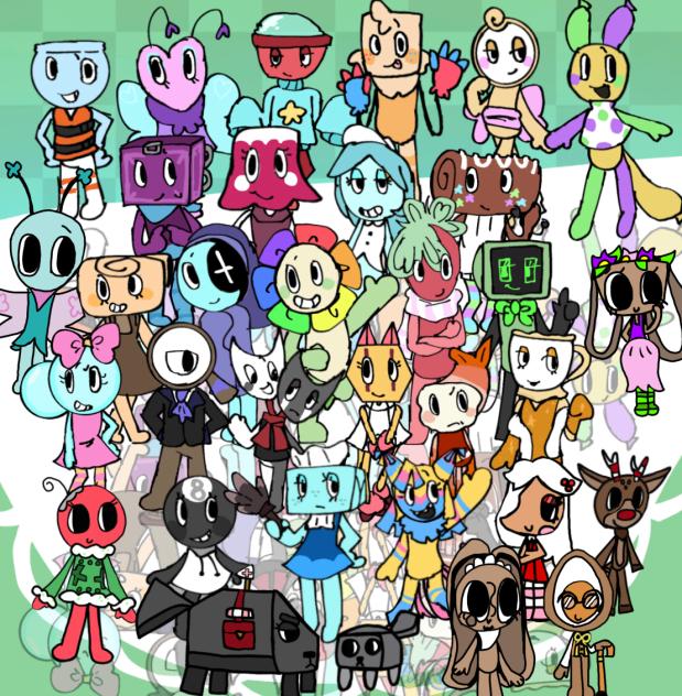 I added the Easter toons ★彡