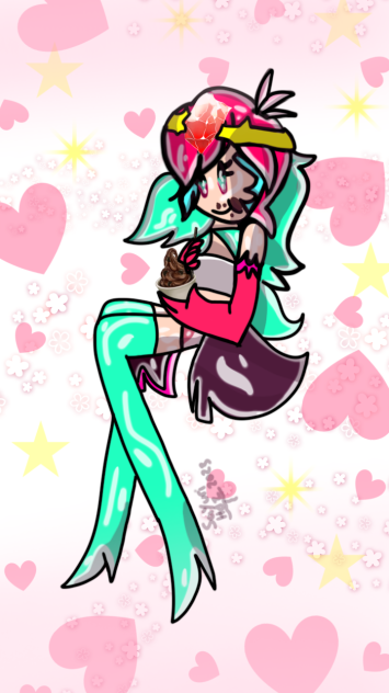 Aurora Eat Ice Cream Chocolate