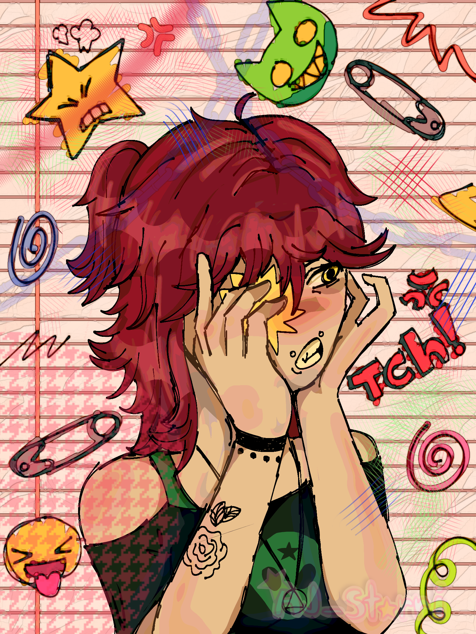 school notebook - ibisPaint