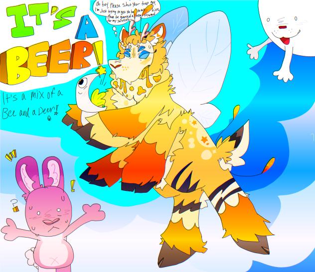🍯It’s a wild BEER⁉️🐝🦌