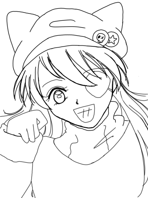 エヴァンゲリオン　あすか　塗り絵