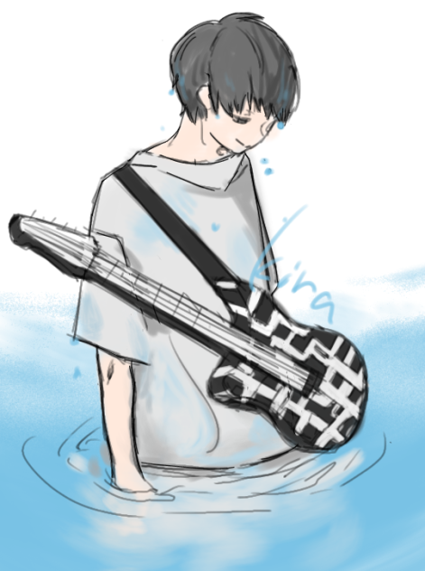 ギターと水と幸せ