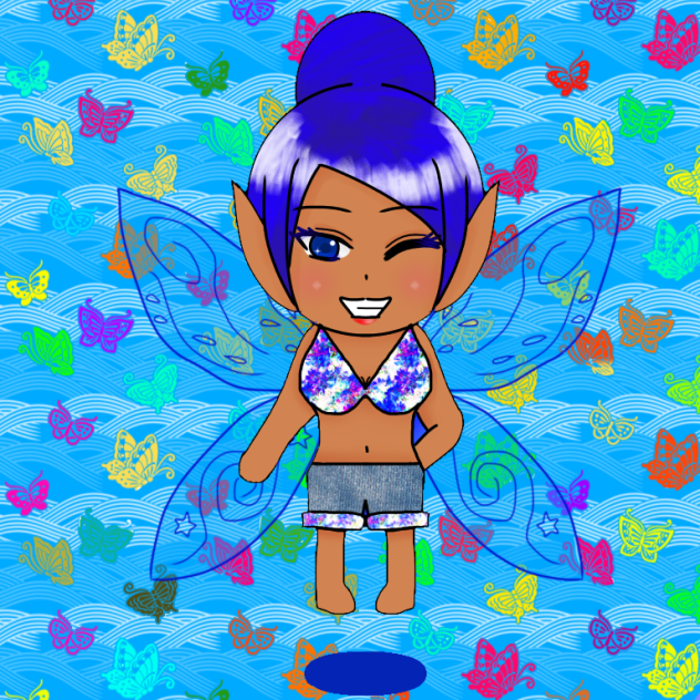 夏の妖精〜フリーアイコン〜