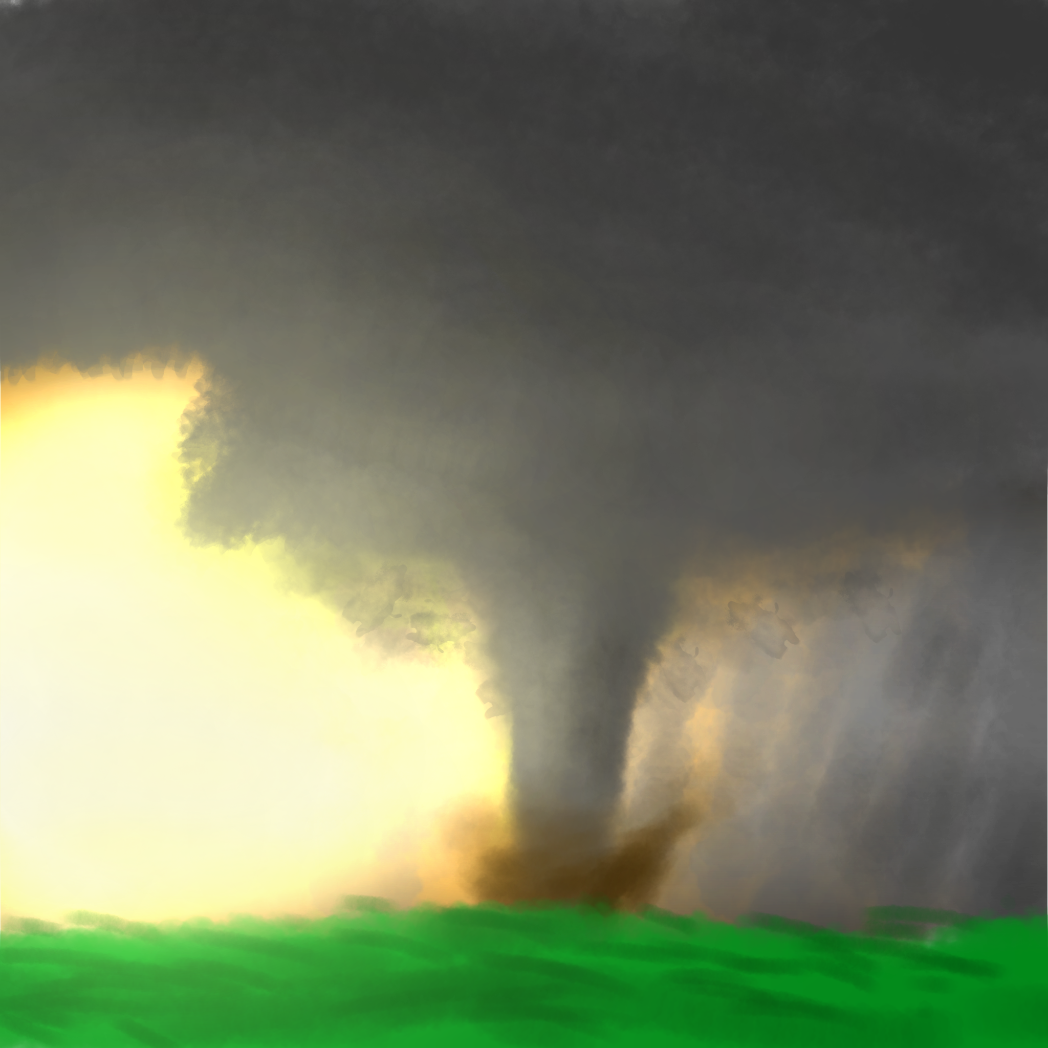blinding tornado - ibisPaint