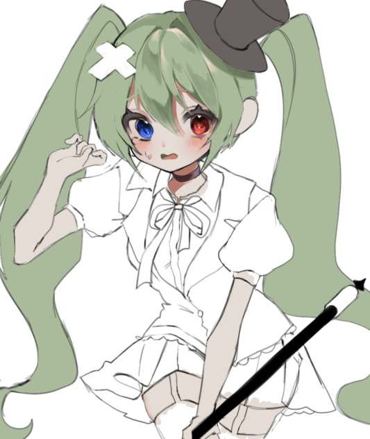 ミクちゃん とちゅう〜
