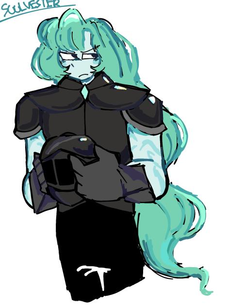 Soulvester without his helmet